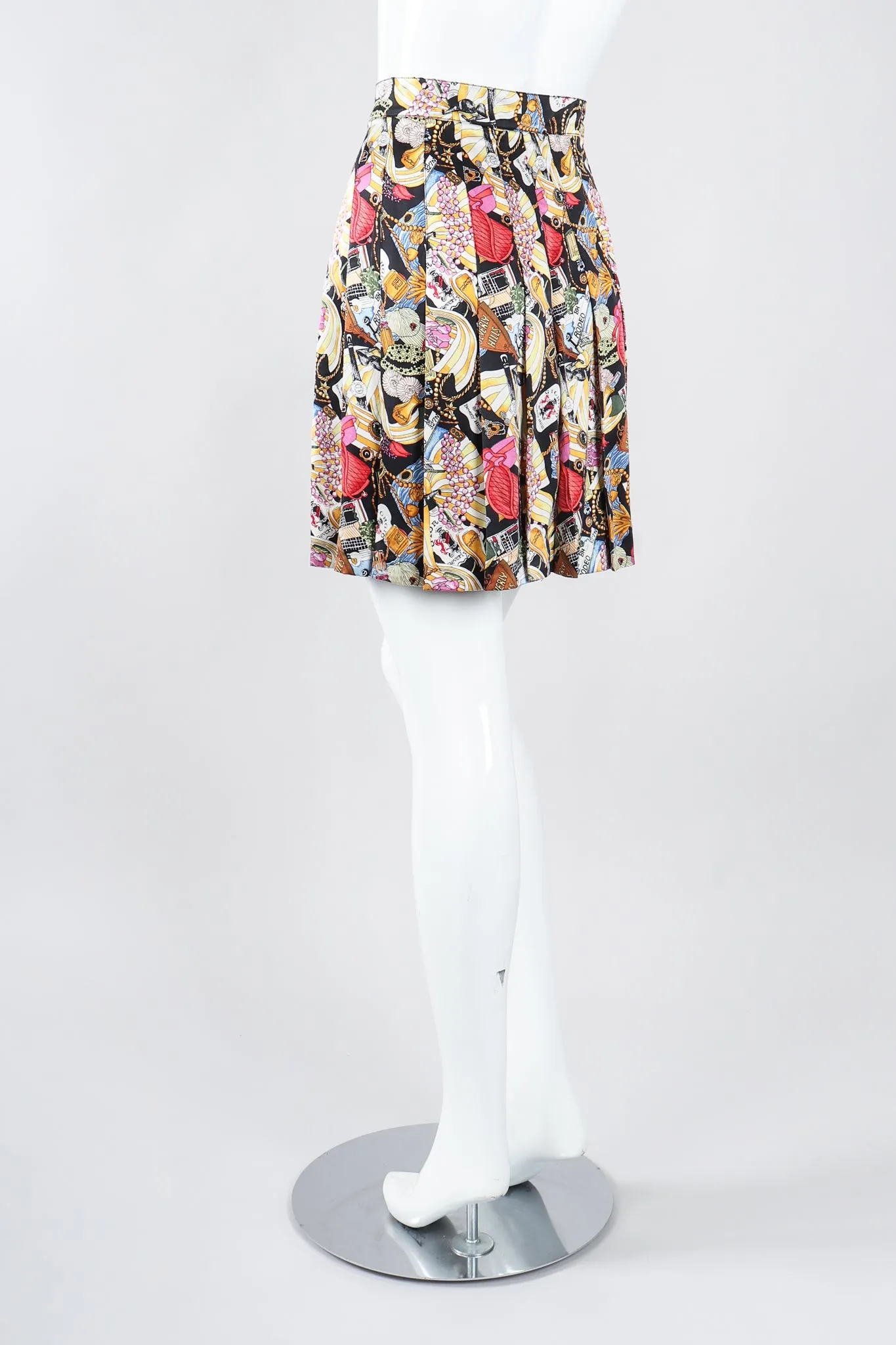 Giorgio Beverly Hills Pleated Skirt