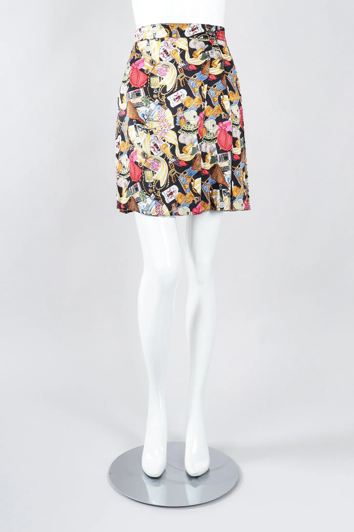 Giorgio Beverly Hills Pleated Skirt