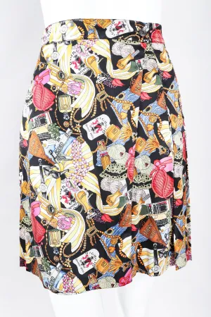 Giorgio Beverly Hills Pleated Skirt