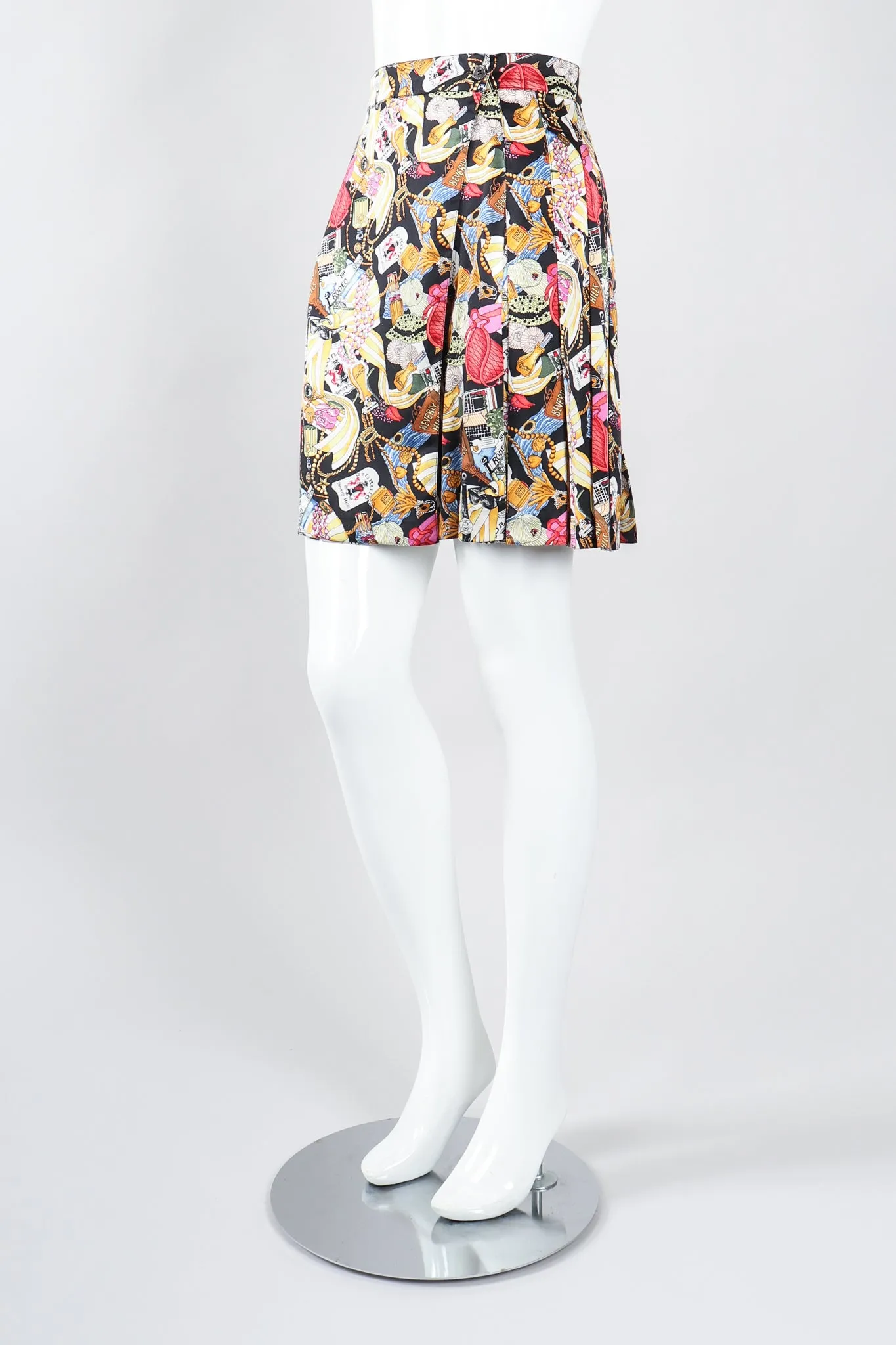 Giorgio Beverly Hills Pleated Skirt