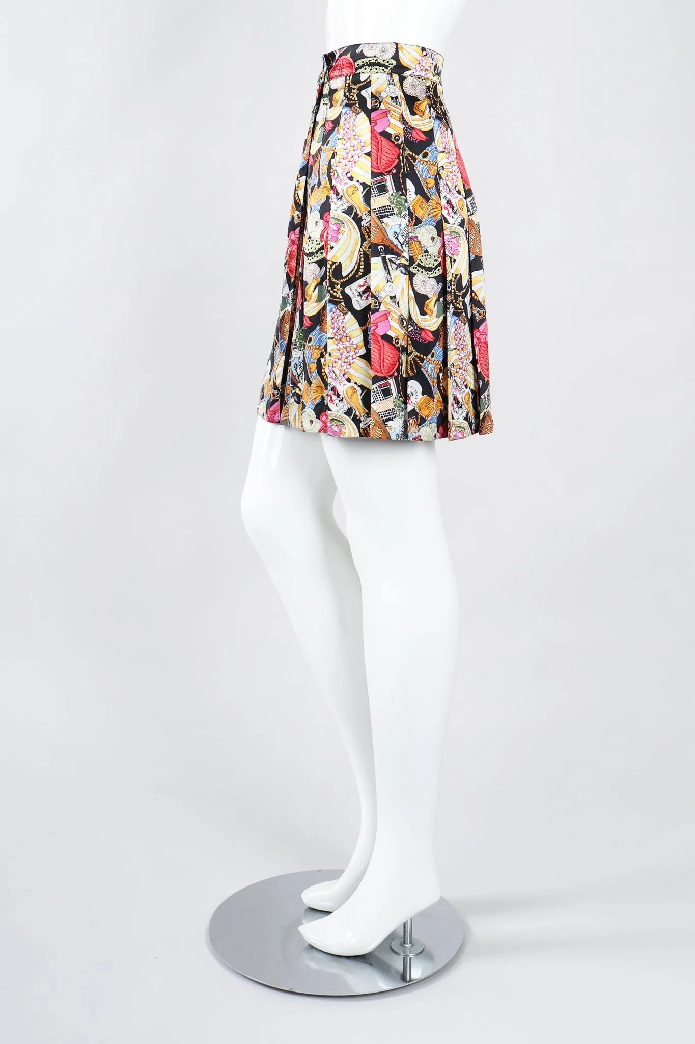 Giorgio Beverly Hills Pleated Skirt