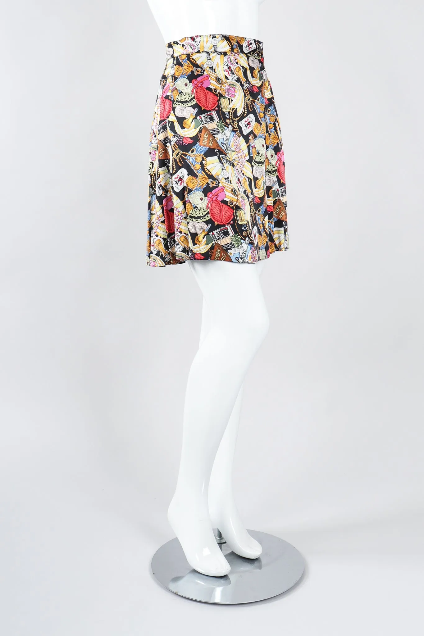 Giorgio Beverly Hills Pleated Skirt