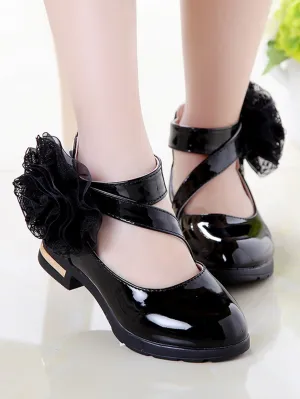 Girls Flower Decor Flats-FD