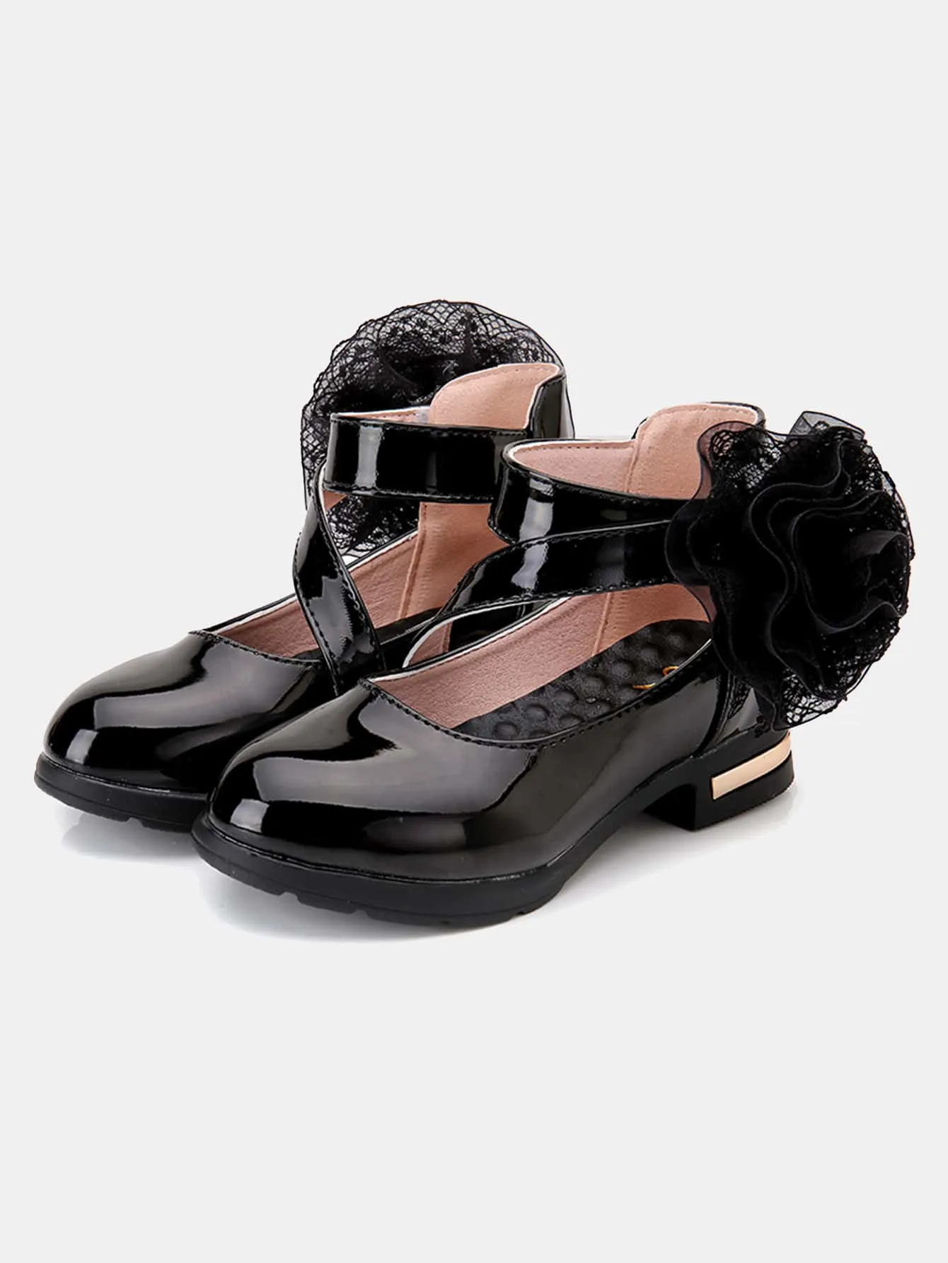 Girls Flower Decor Flats-FD