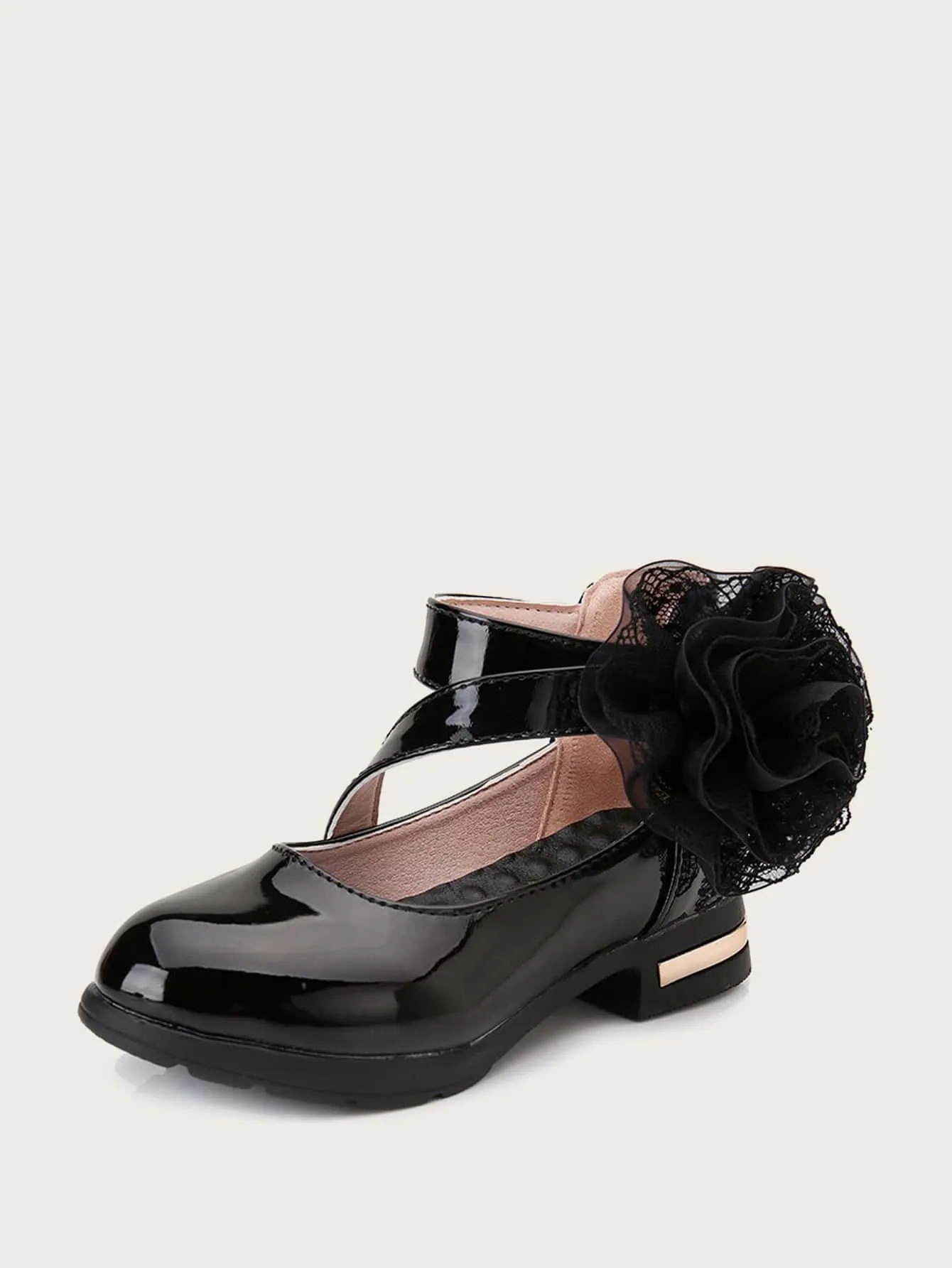 Girls Flower Decor Flats-FD