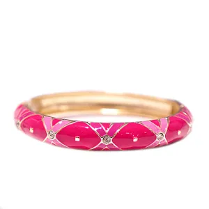 GOLD FUCHSIA BRACELET  #SA-9264_GLD-FUSCHIA (HD3)