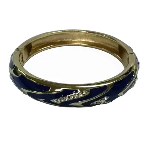 GOLD NAVY BRACELET  #SA8305_NAVY (RD10)