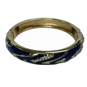 GOLD NAVY BRACELET  #SA8305_NAVY (RD10)