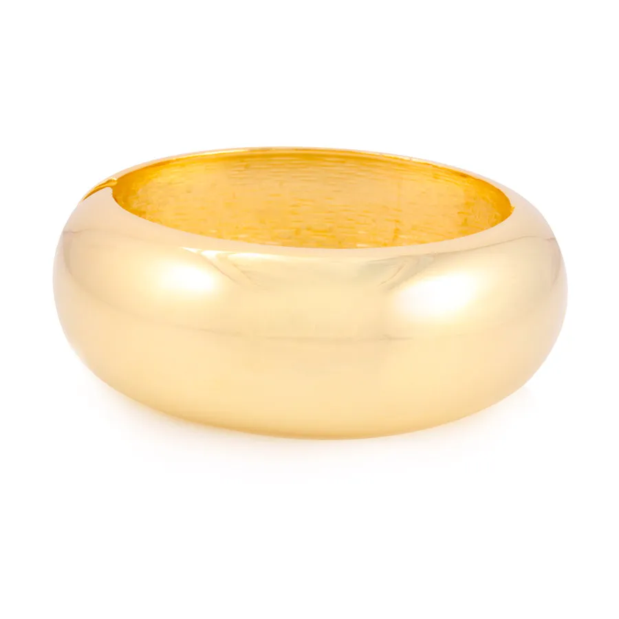 GOLD-TONE HINGED BRACELETS  #HB4751PLUS (IH10)
