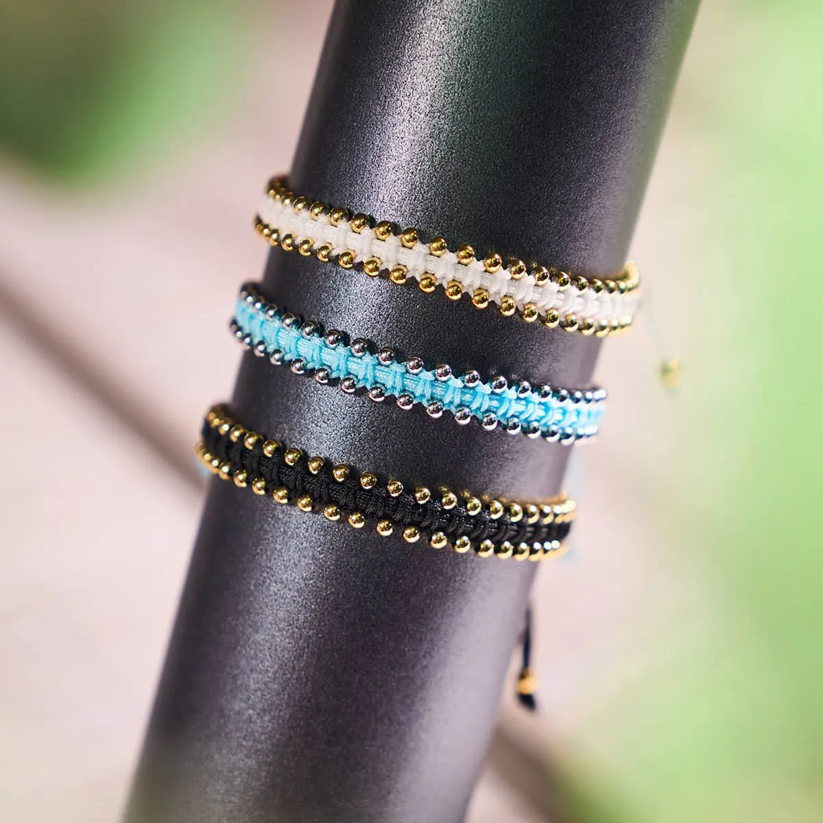 Gold x Black | Friendship DOT Bracelet