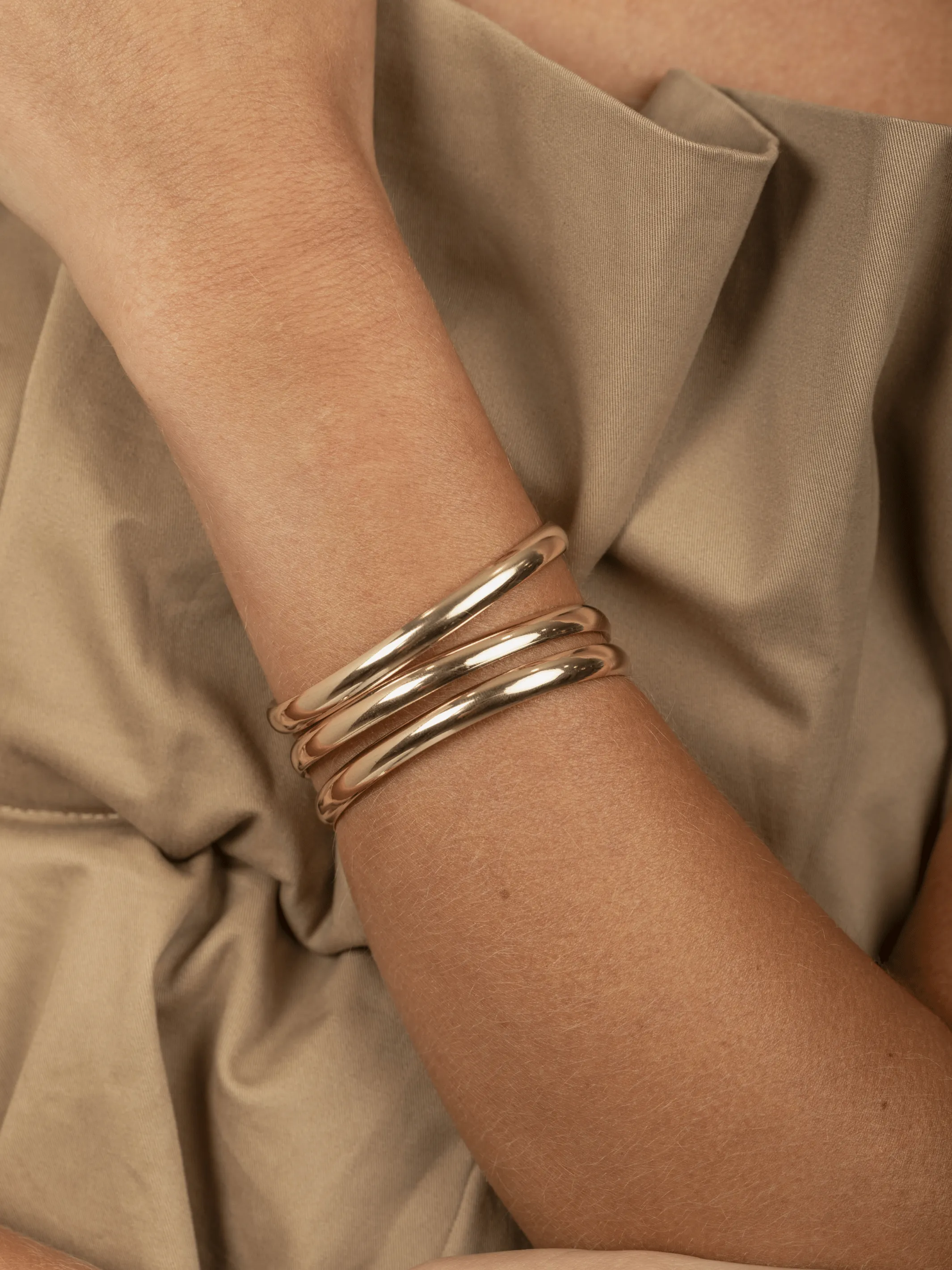 Goldie Cuff Bracelet Set