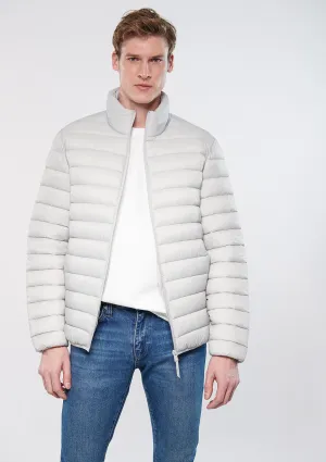 Grey Puffer Jacket
