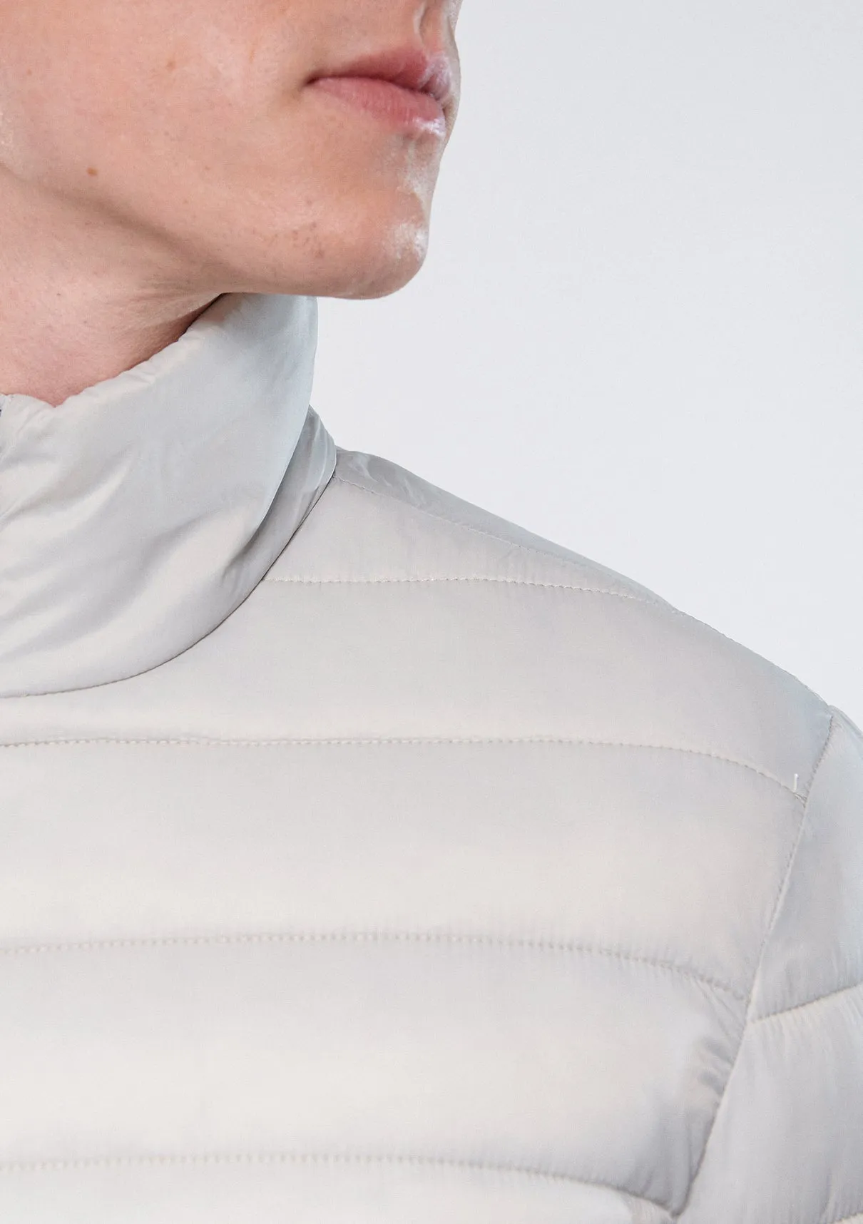 Grey Puffer Jacket
