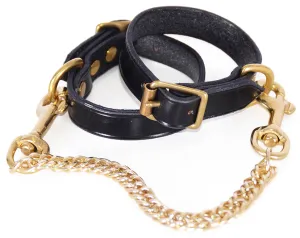 Half Inch Leather Handcuffs