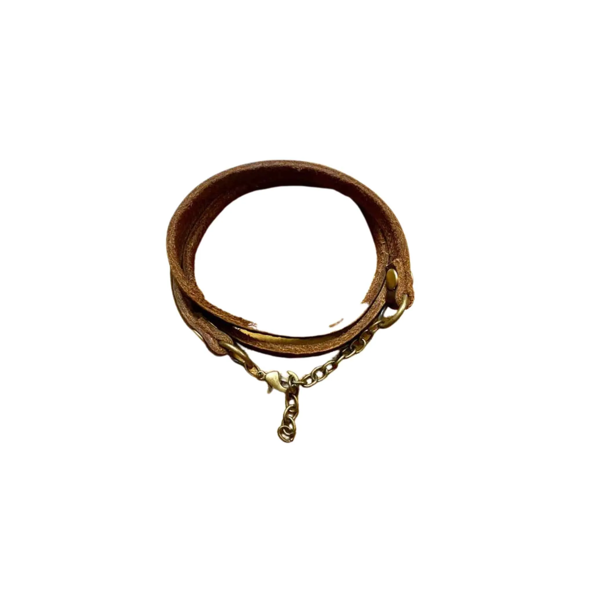 Handmade Leather Wrap Bracelet