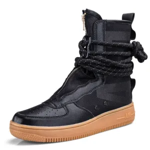 Harajuku Off Women Casual Dad Sneakers White High Top Shoes Female Autumn Unisex Walking Cross-tied Shoes Zapatos Tenis Feminino