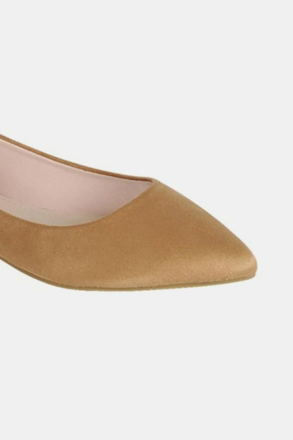 Hazel Blues® |  Forever Link Pointy Toe Slip On Flat Loafers
