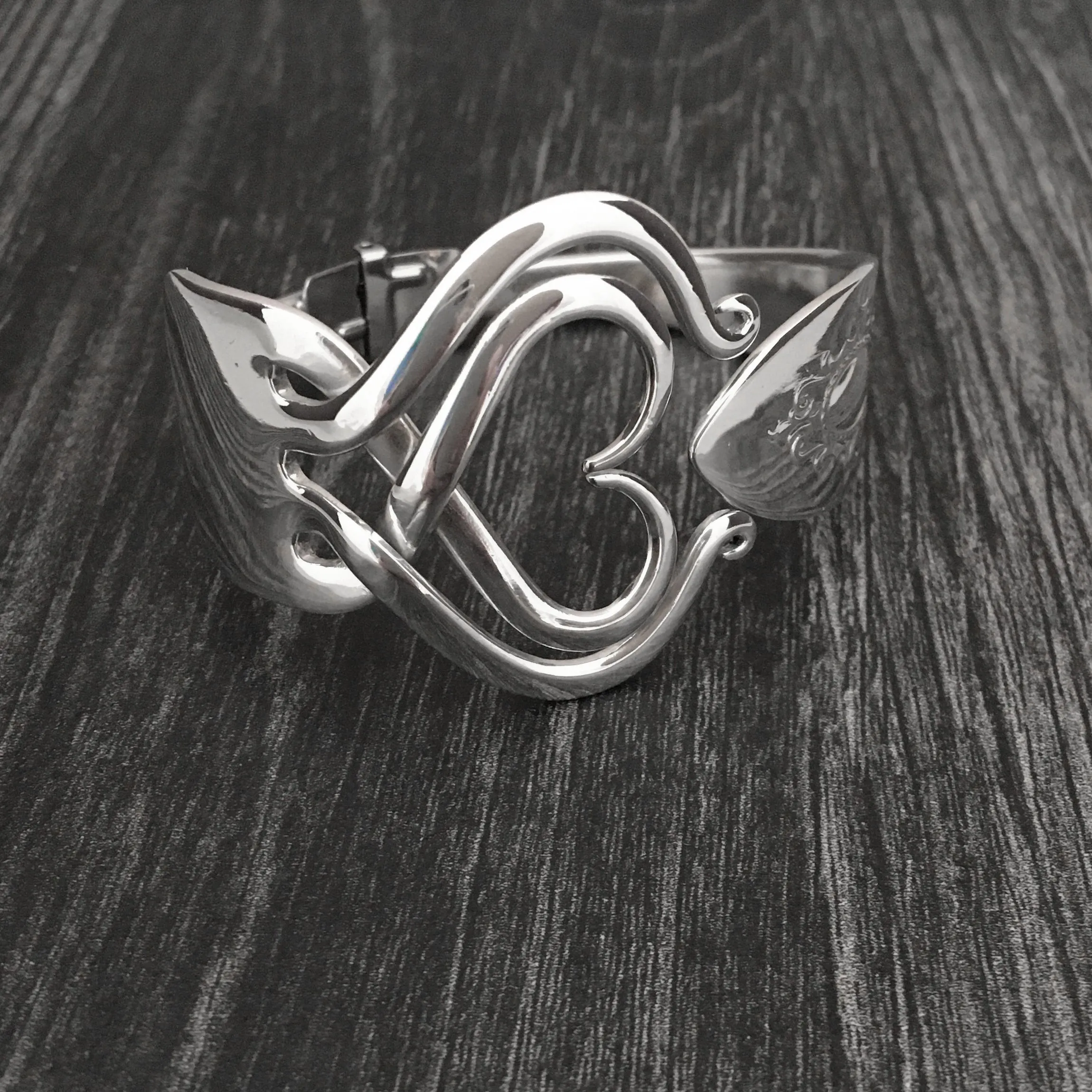 Heart 3 Fork Bracelet