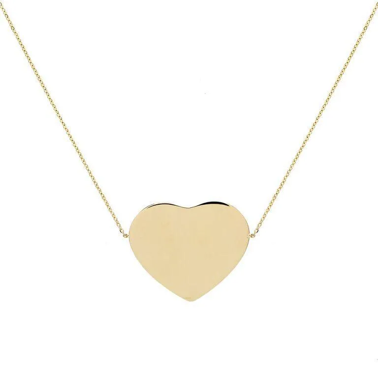 Heart Necklace 14K