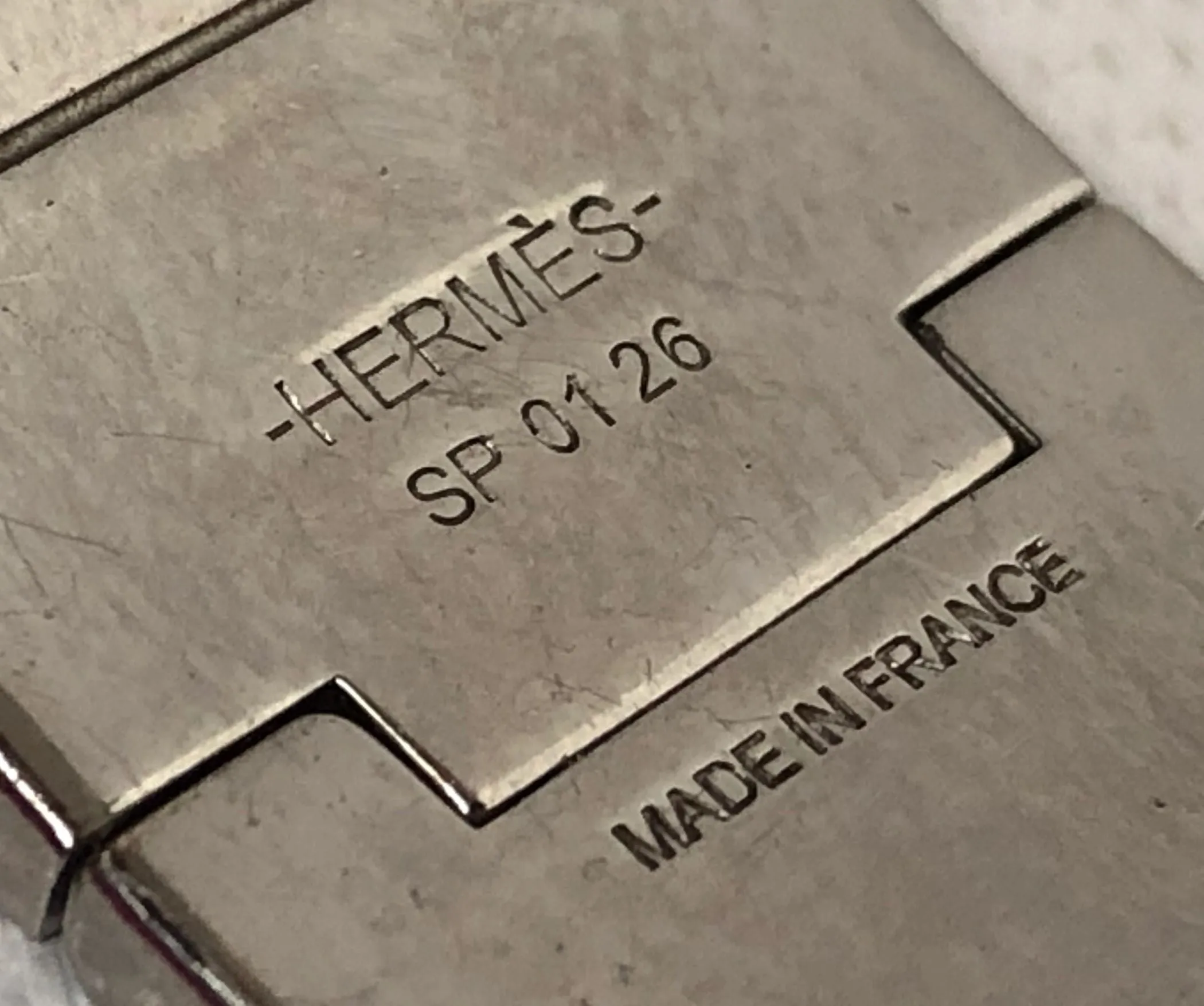Hermès Enamel Hinged Bracelet