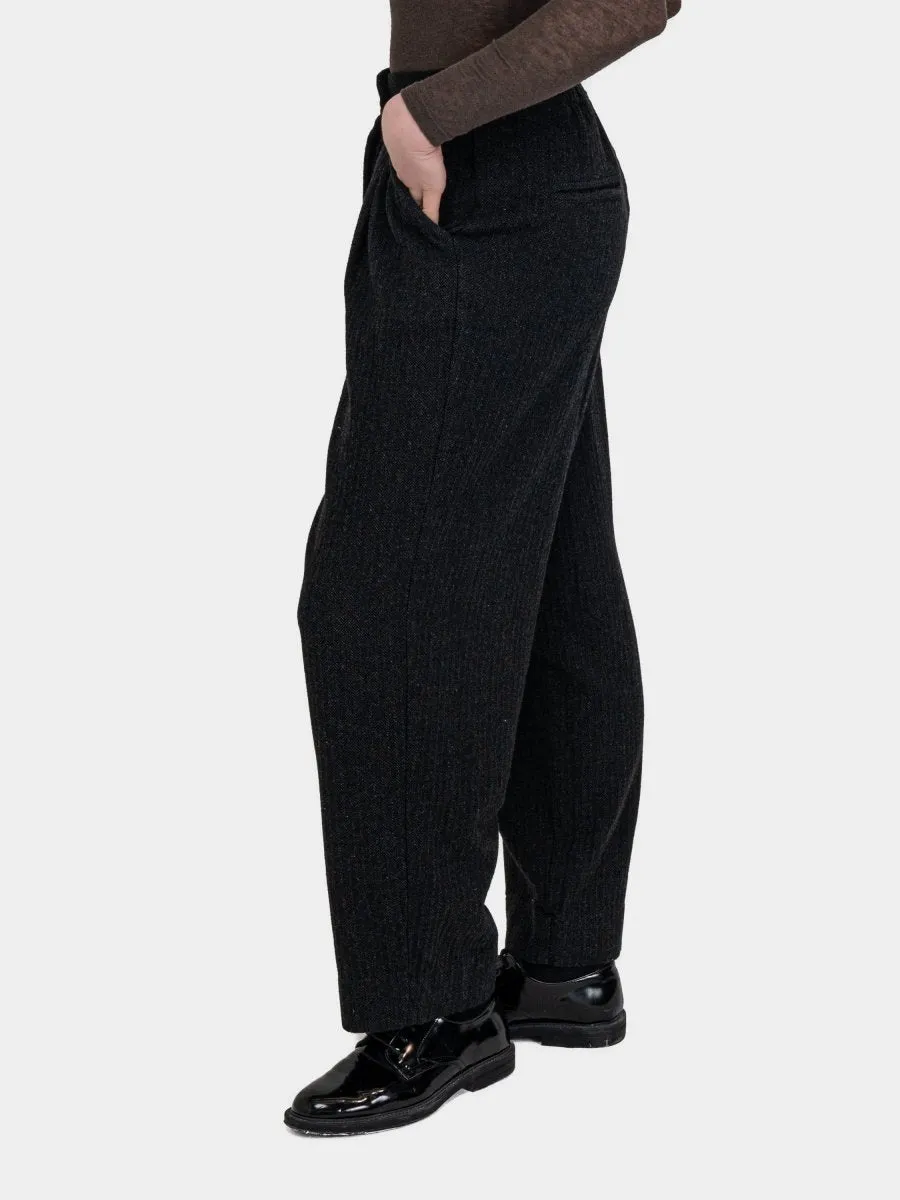Herringbone Palazzo Trousers