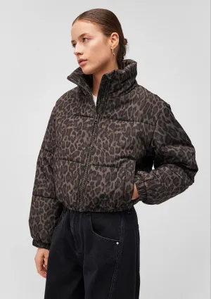 High Collar Brown Jacket