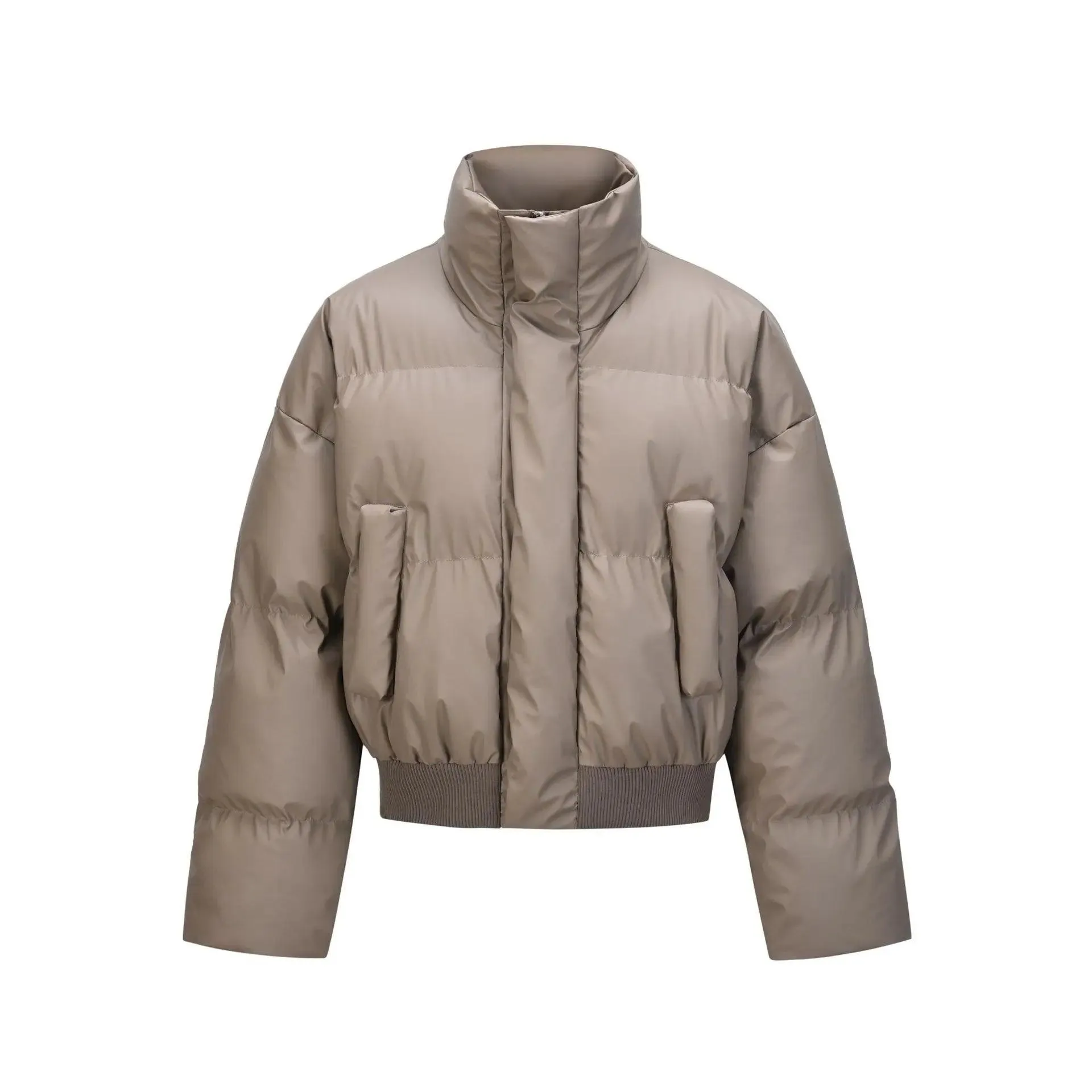 High-Neck Cotton Jacket