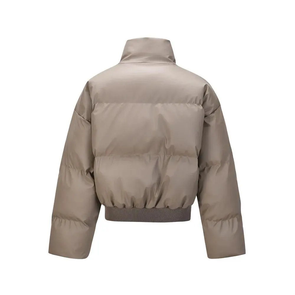 High-Neck Cotton Jacket