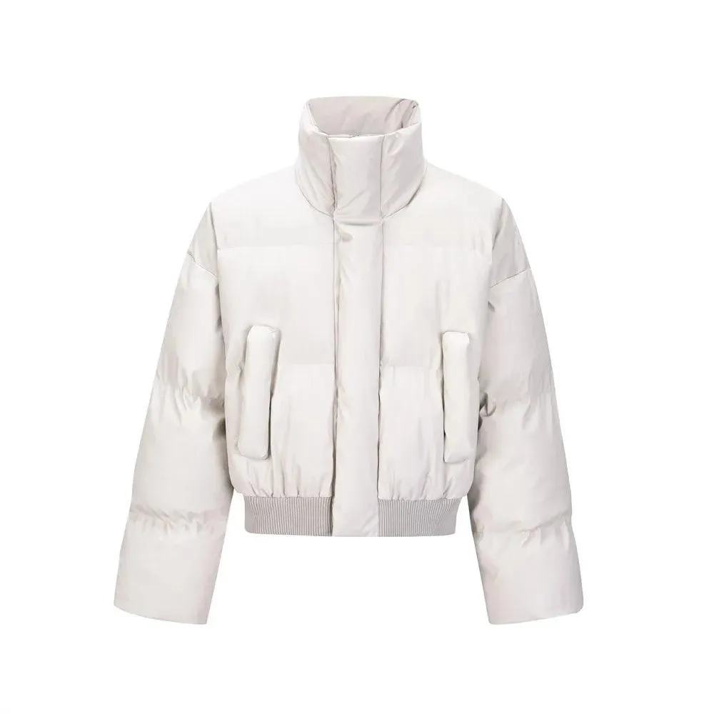 High-Neck Cotton Jacket