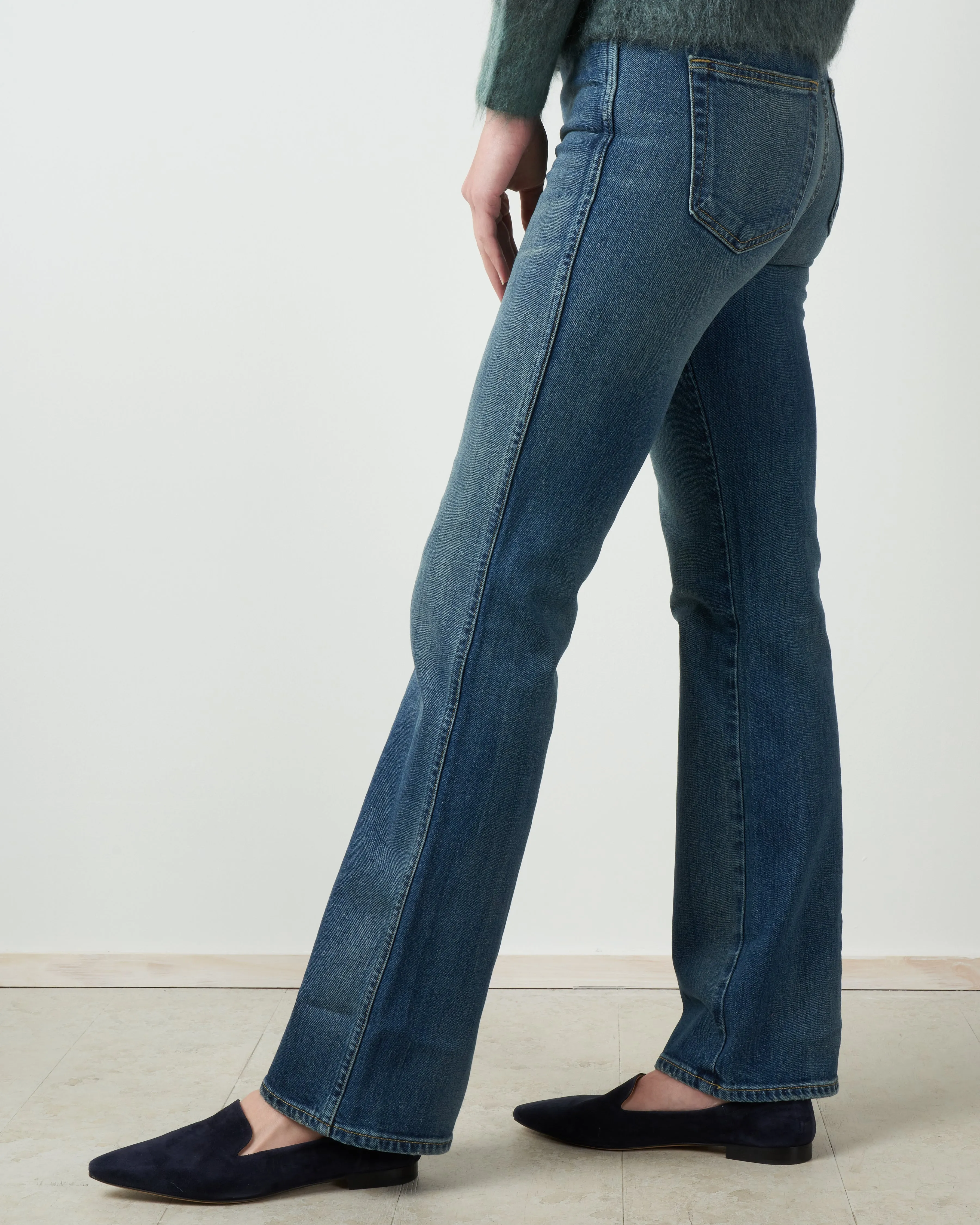 high rise kick jean - stargazer