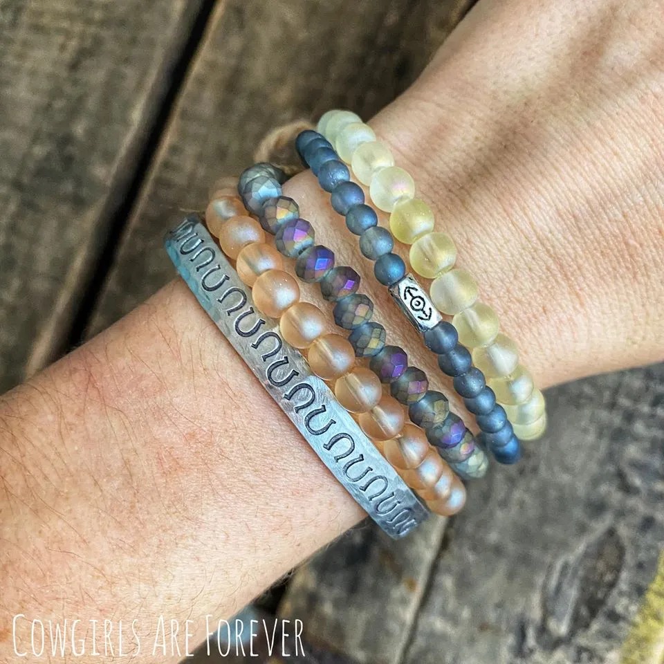 Horseshoe Crazy |Hand-stamped Cuff Bracelet