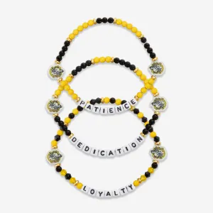 Hufflepuff Harry Potter 3 Pack Friendship Bracelet