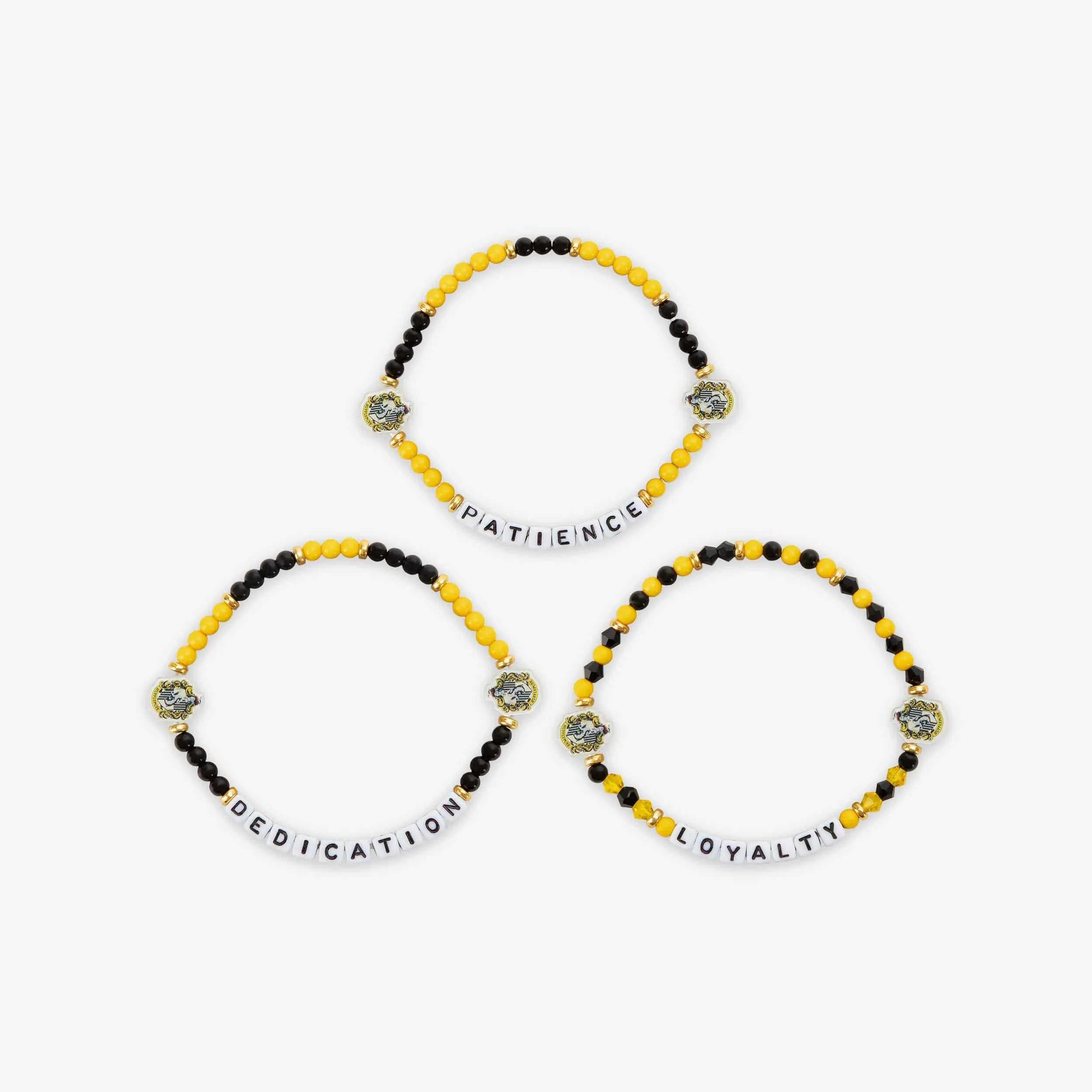 Hufflepuff Harry Potter 3 Pack Friendship Bracelet