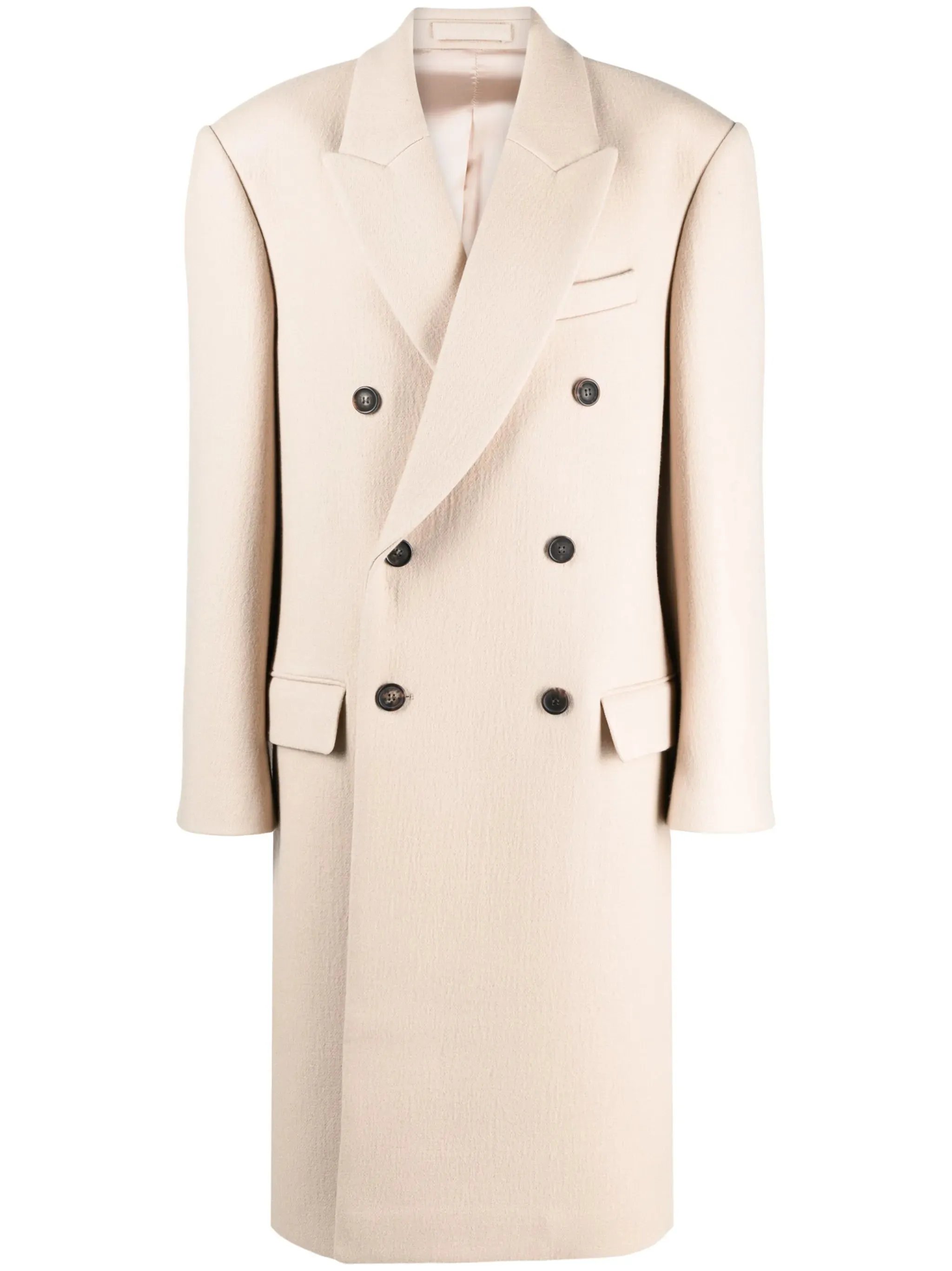 Impeccable Bieber x wool virgin Hailey International delivery coat