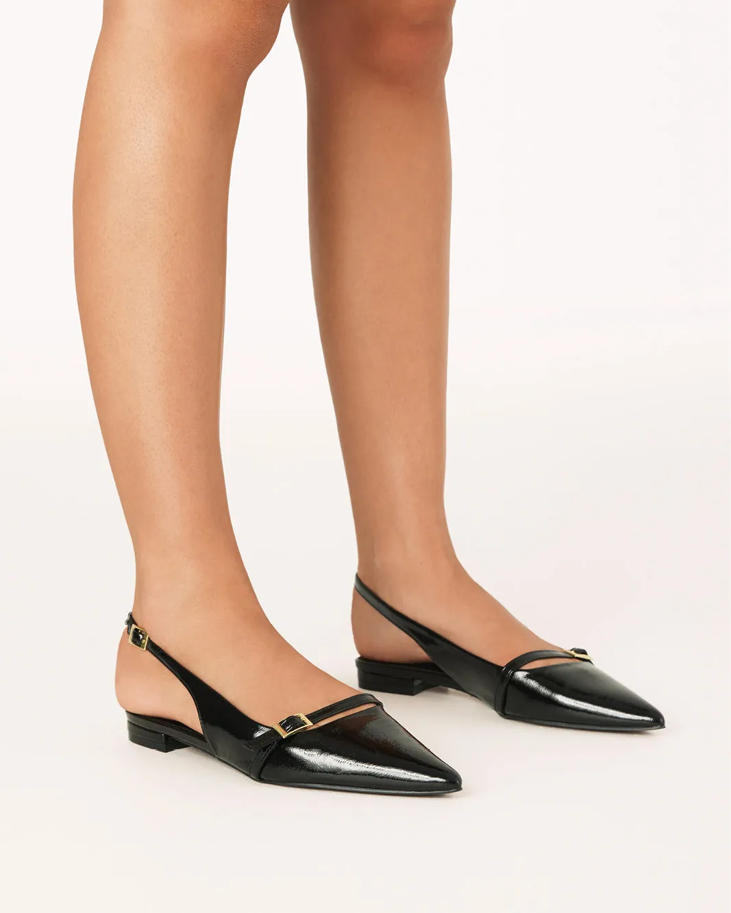 ISALINE - BLACK PATENT