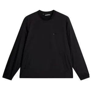 JL Stretch Wind Pro Crew Neck Windbreaker Black