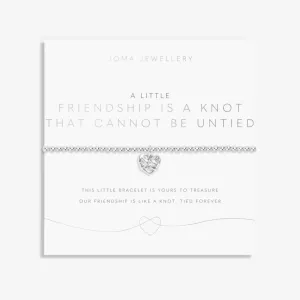 Joma A Little Friendship Is A Knot That Cannot Be Untied Bracelet