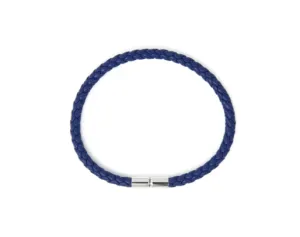 Keva Navy Braided Bracelet