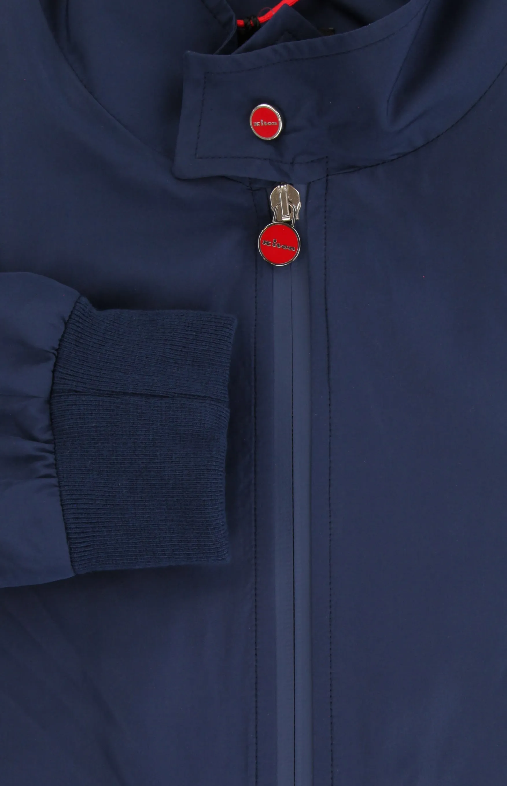 Kiton Blue Windbreaker