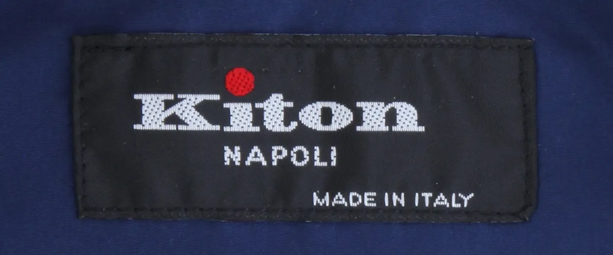 Kiton Blue Windbreaker