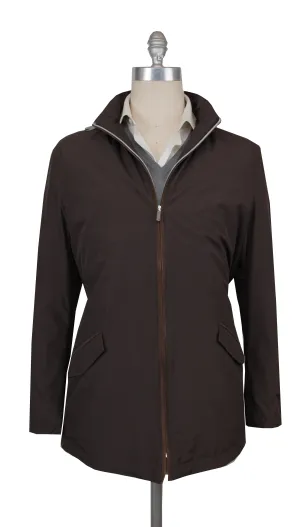 Kiton Brown Windbreaker