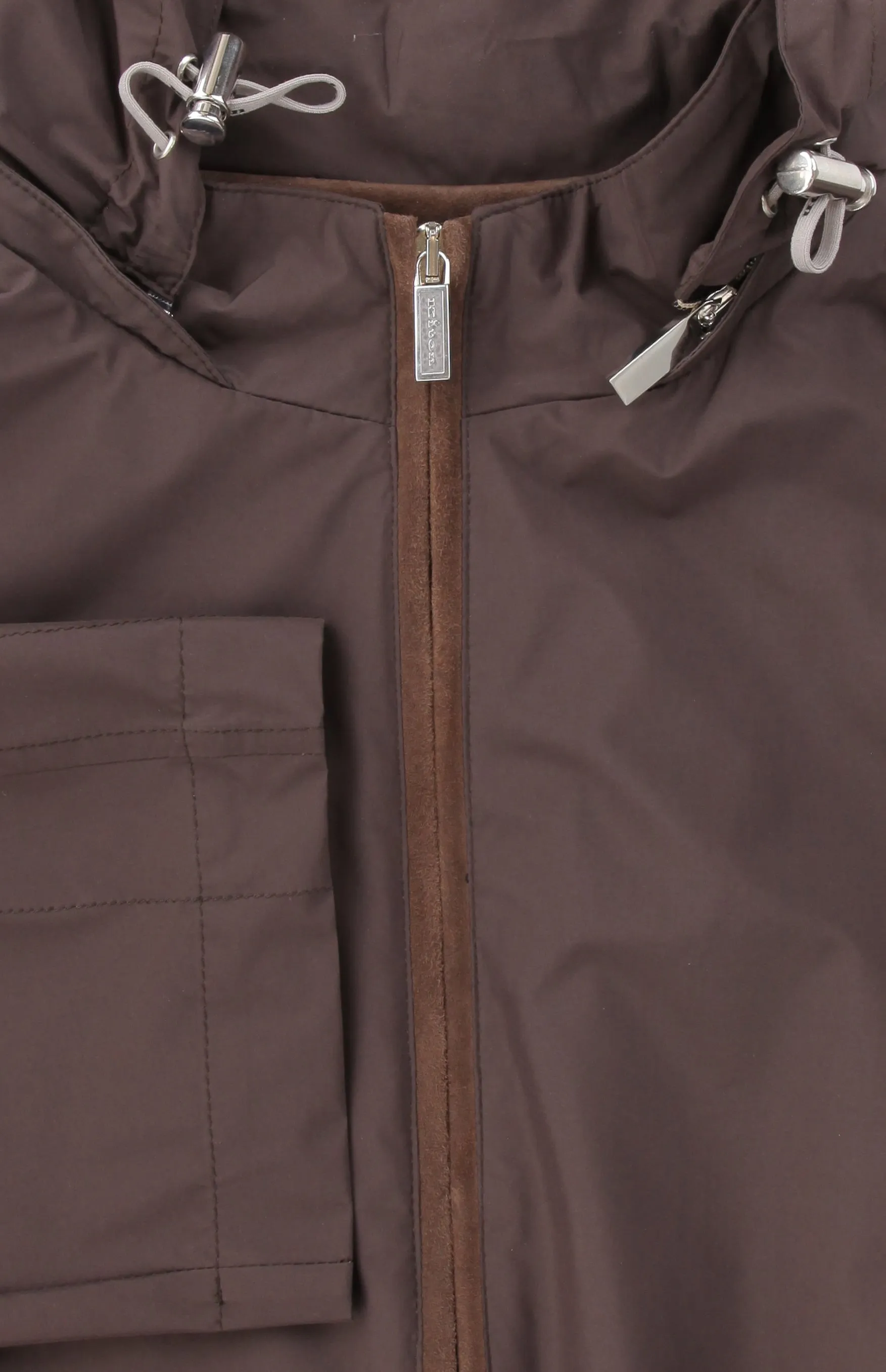 Kiton Brown Windbreaker