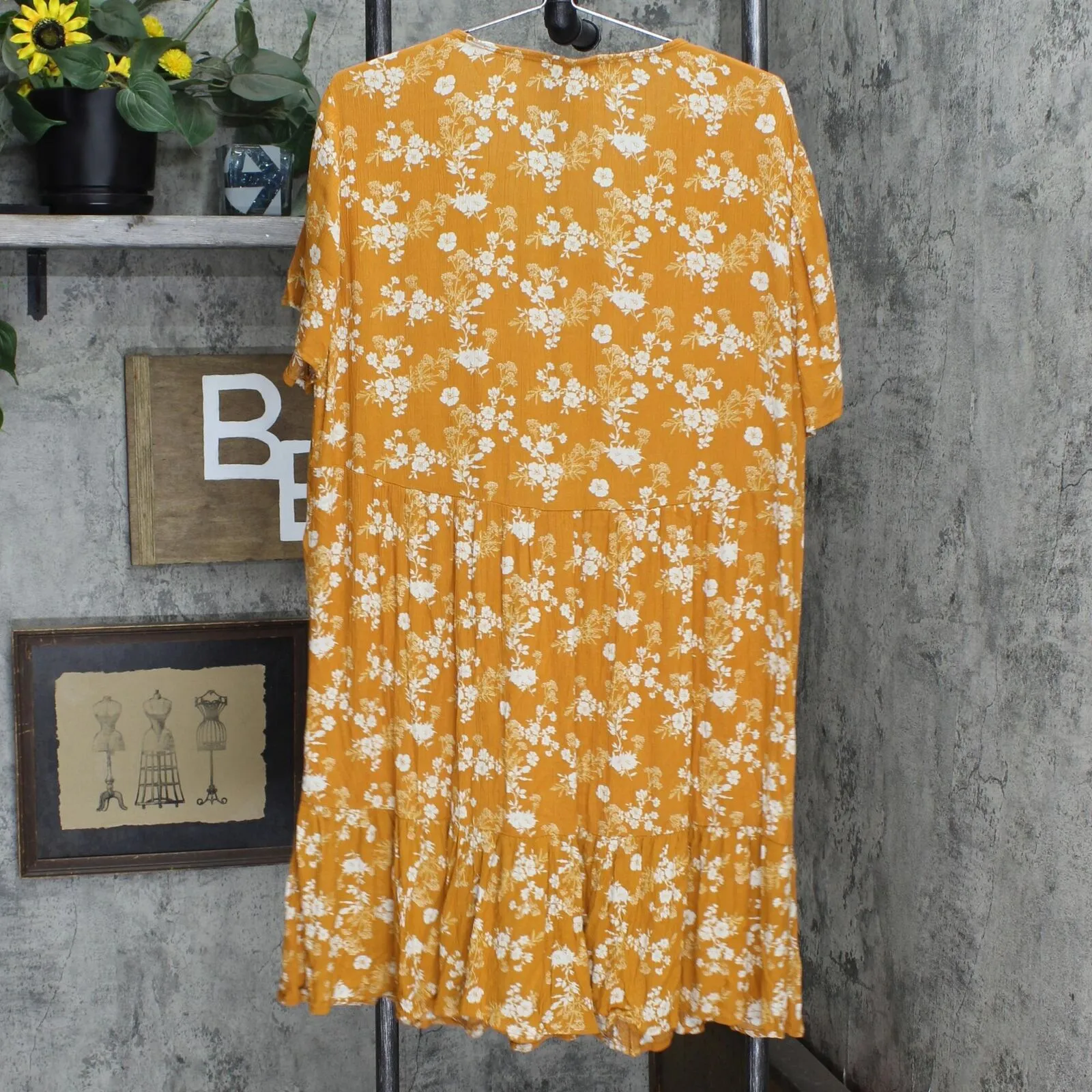 Knox Rose Women's Floral Print Short Sleeve Dress 78390159
