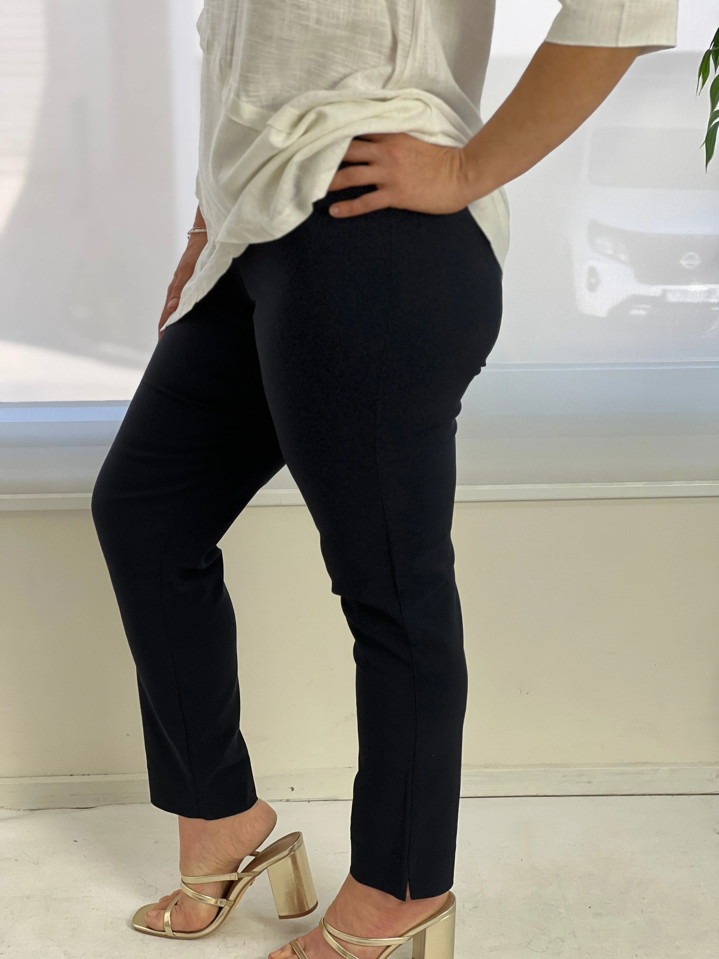 Kylie Navy Stretch Pants