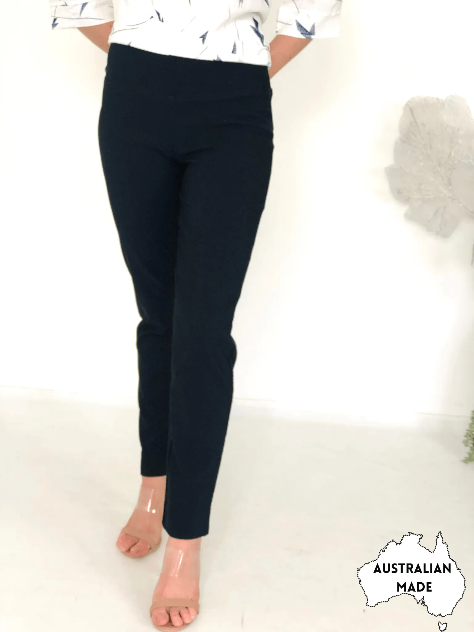 Kylie Navy Stretch Pants