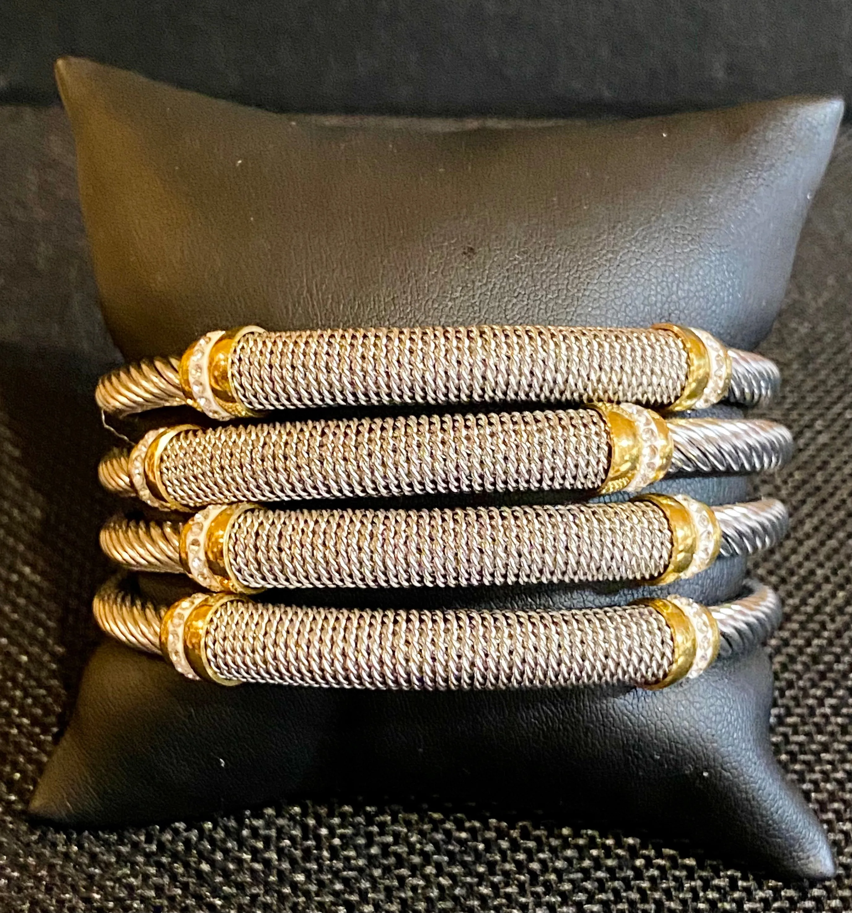 Ladies' Wire Wrapped Cable Cuff