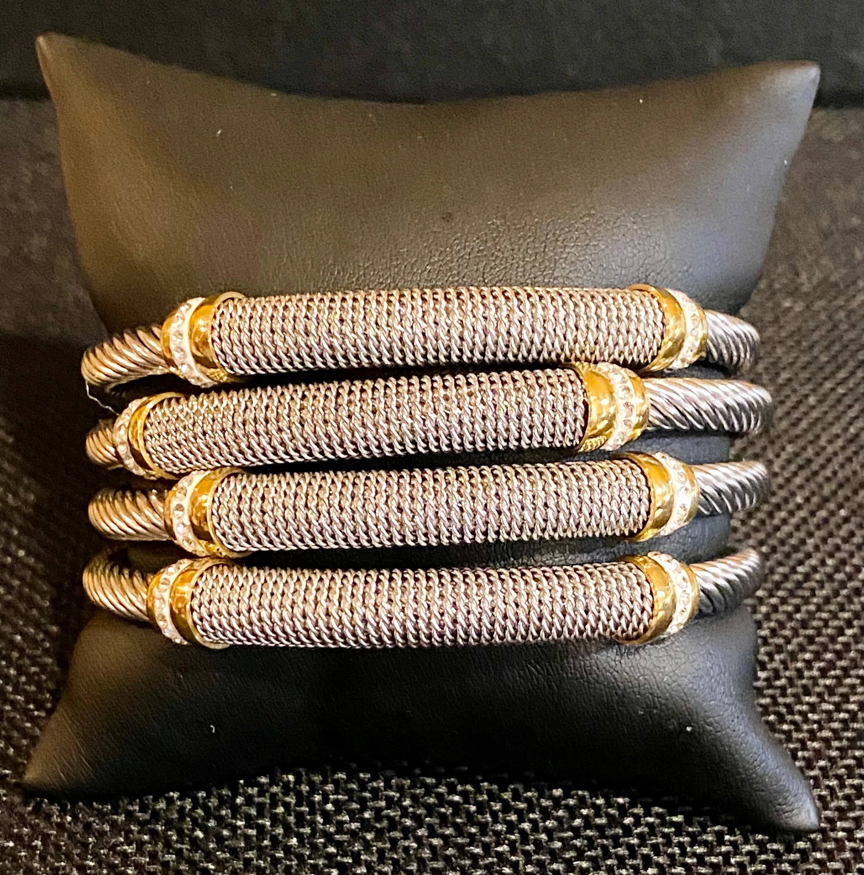 Ladies' Wire Wrapped Cable Cuff