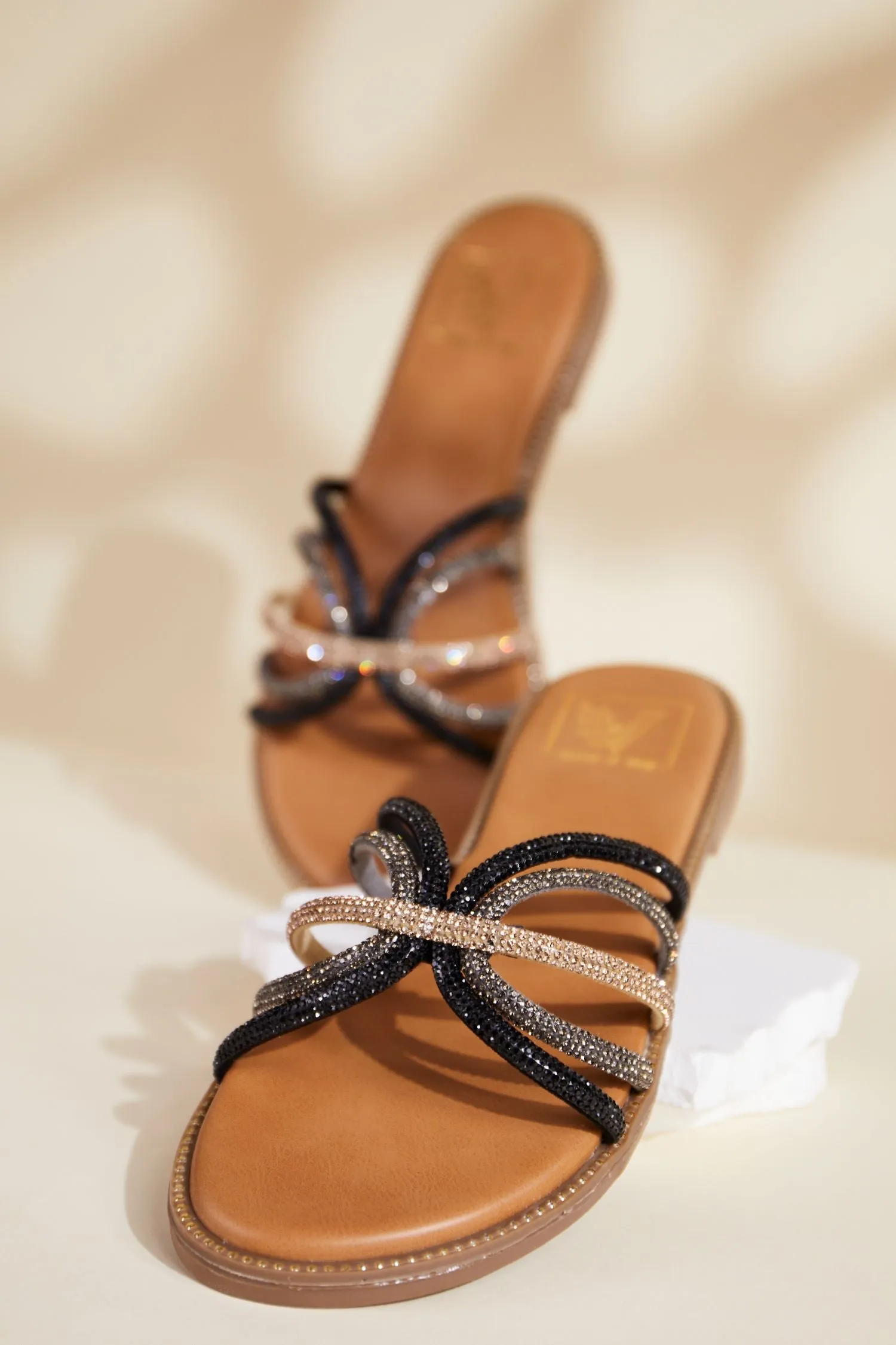 Lana Black Flats