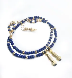 Lapis & Golden Pyrite Love Wrap
