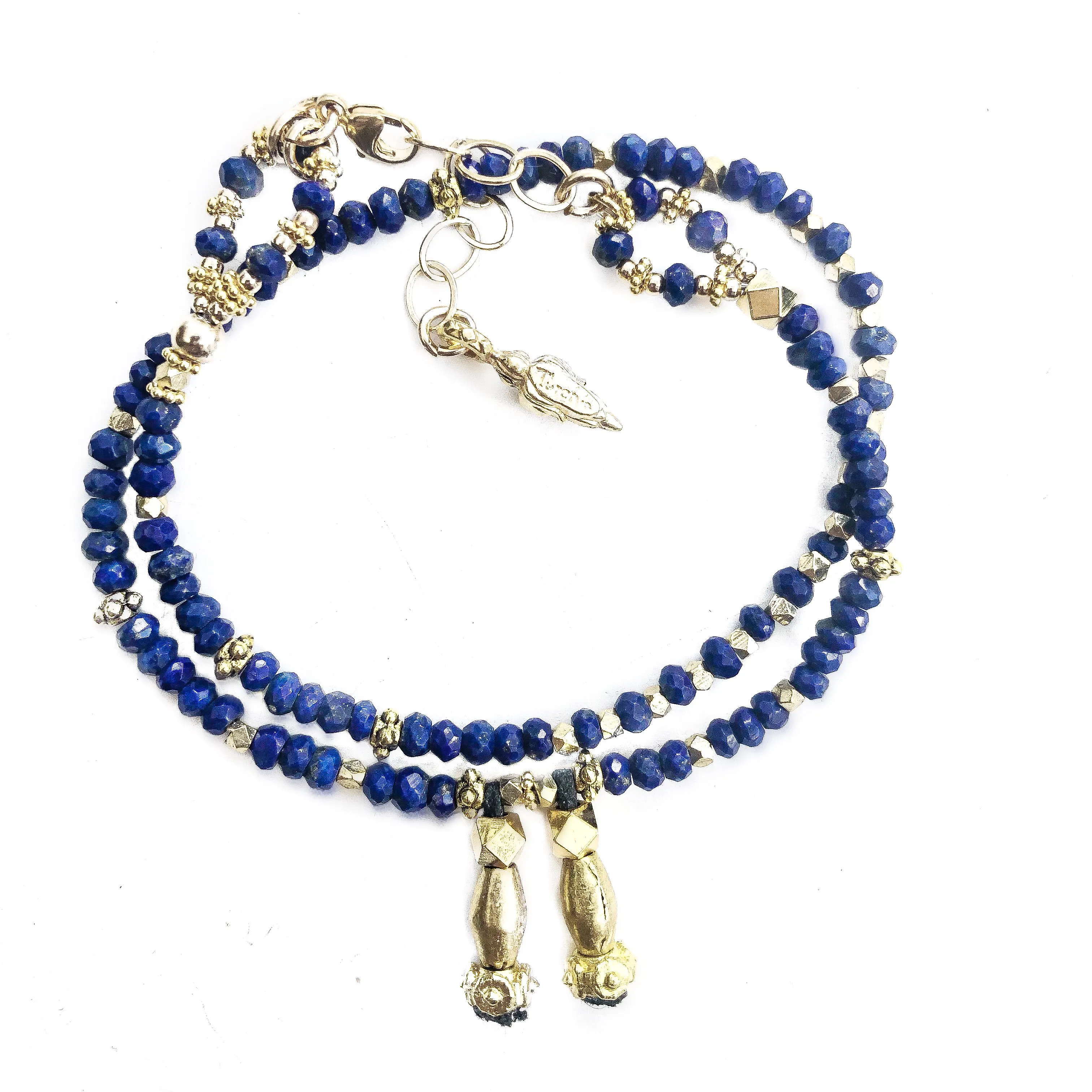 Lapis & Golden Pyrite Love Wrap